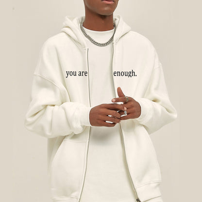 Emotional Zipper Hoodie